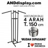 GANTUNGAN BAJU 4 ARAH
